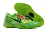 hommes nike kobe 8 chaussures populaire 2019U with socks herbe vert noir